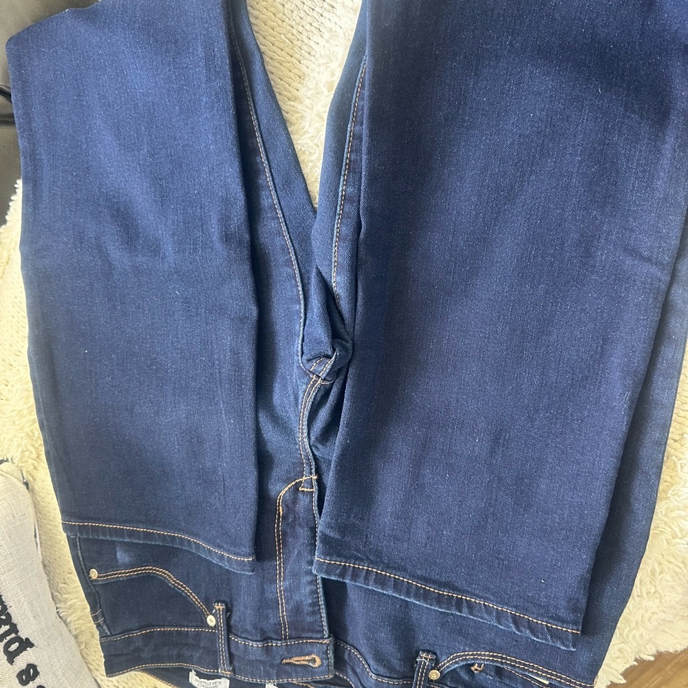 Dark Blue Denim Jeans